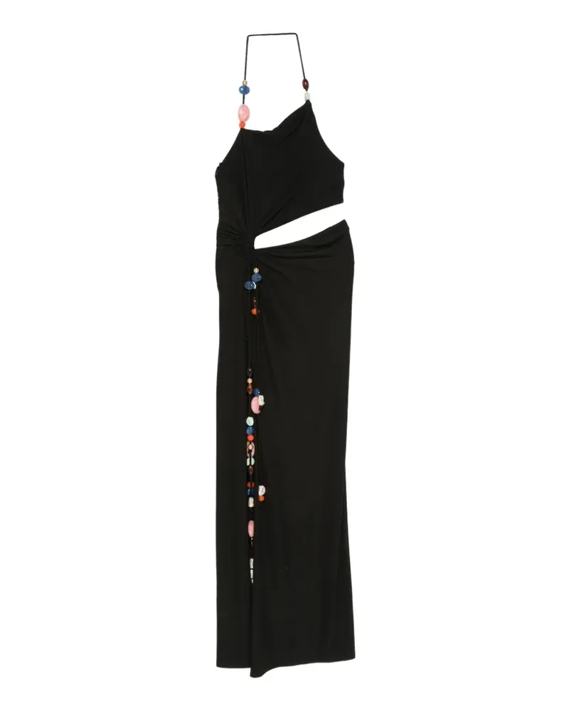 Cult Gaia Macie Maxikleid mit Cut-Out - Schwarz Schwarz