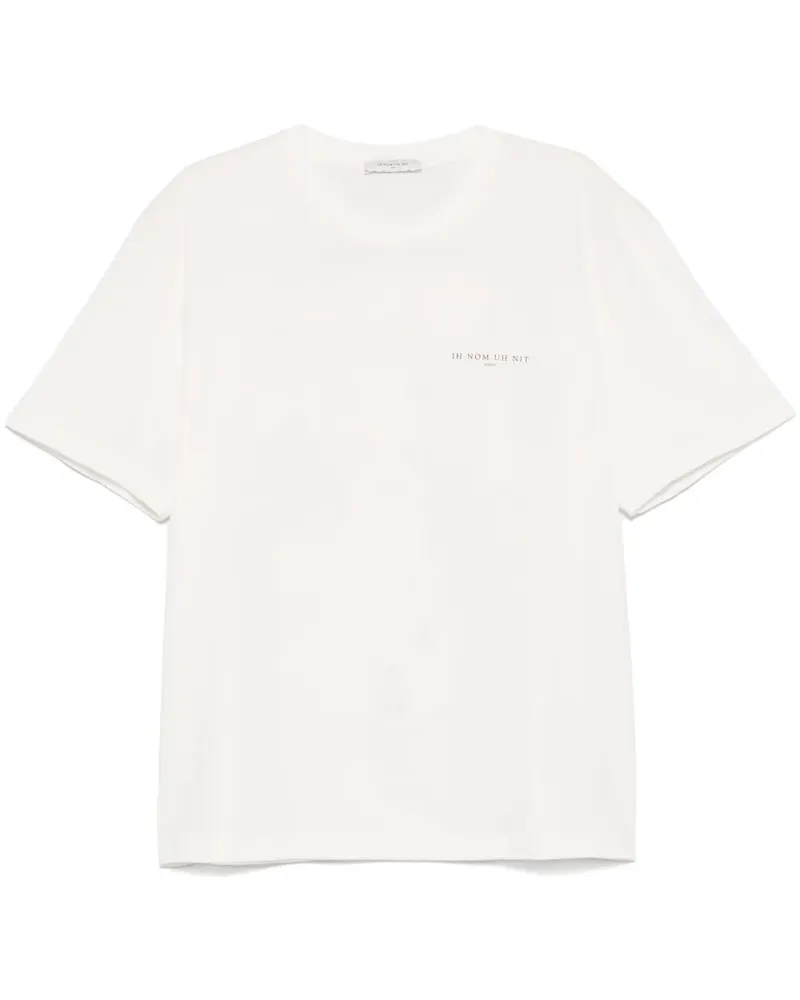 IH NOM UH NIT Roses and Pearl T-Shirt - Weiß Weiß