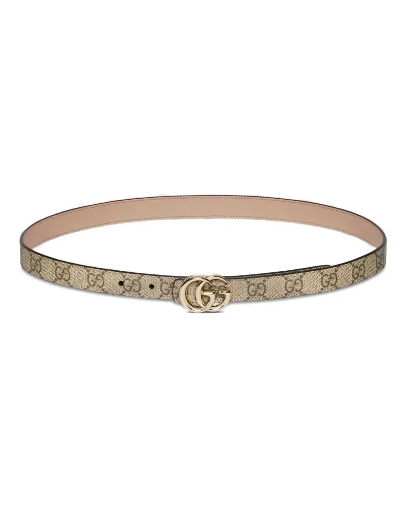 Gucci GG monogram-pattern belt - Nude Nude