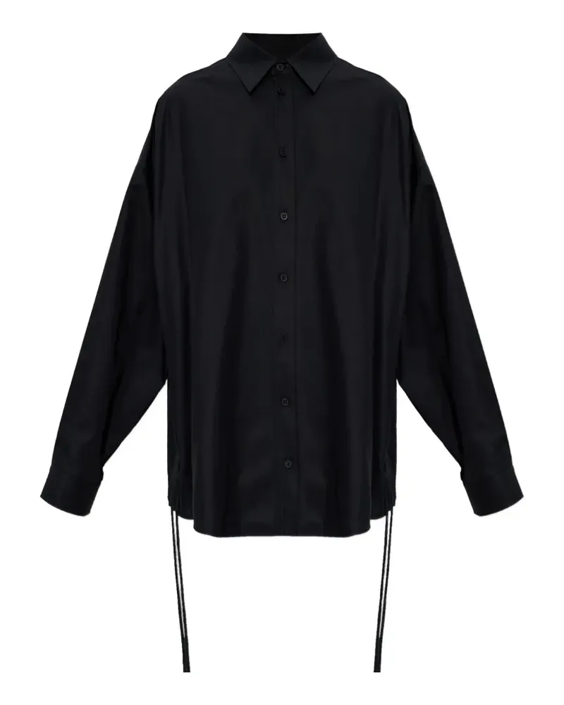 Balenciaga Hemd mit Schleifenverschluss - Schwarz Schwarz