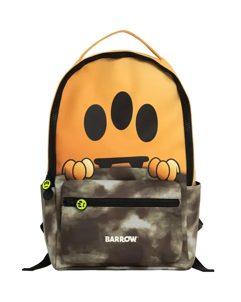 BARROW Camou Rucksack mit Taschen - Gelb Gelb