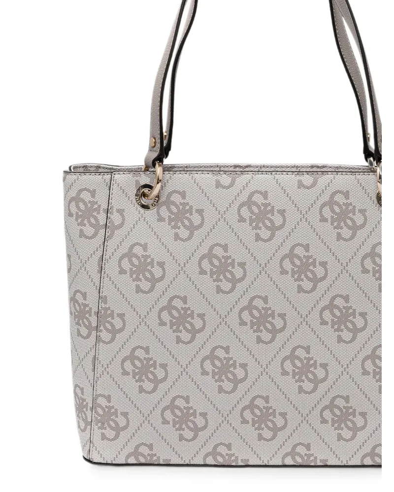 Guess Noelle Tote Bag mit Logo-Muster - Nude Nude