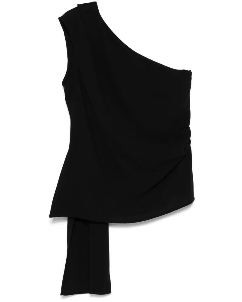 Liu Jo Oberteil aus Krepp - Schwarz Schwarz