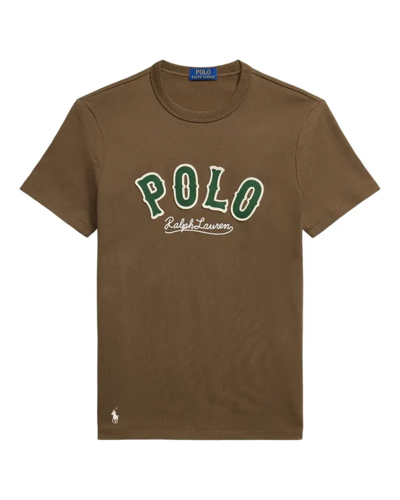 Ralph Lauren T-Shirt mit rundem Ausschnitt - Braun Braun