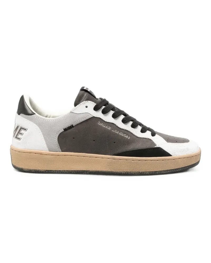 Crime Sneakers mit Logo-Print - Grau Grau