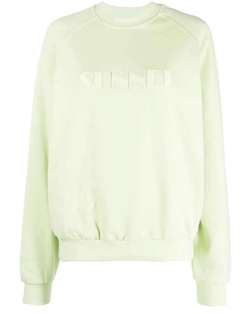 SUNNEI Sweatshirt mit Logo-Stickerei - Grün Grün