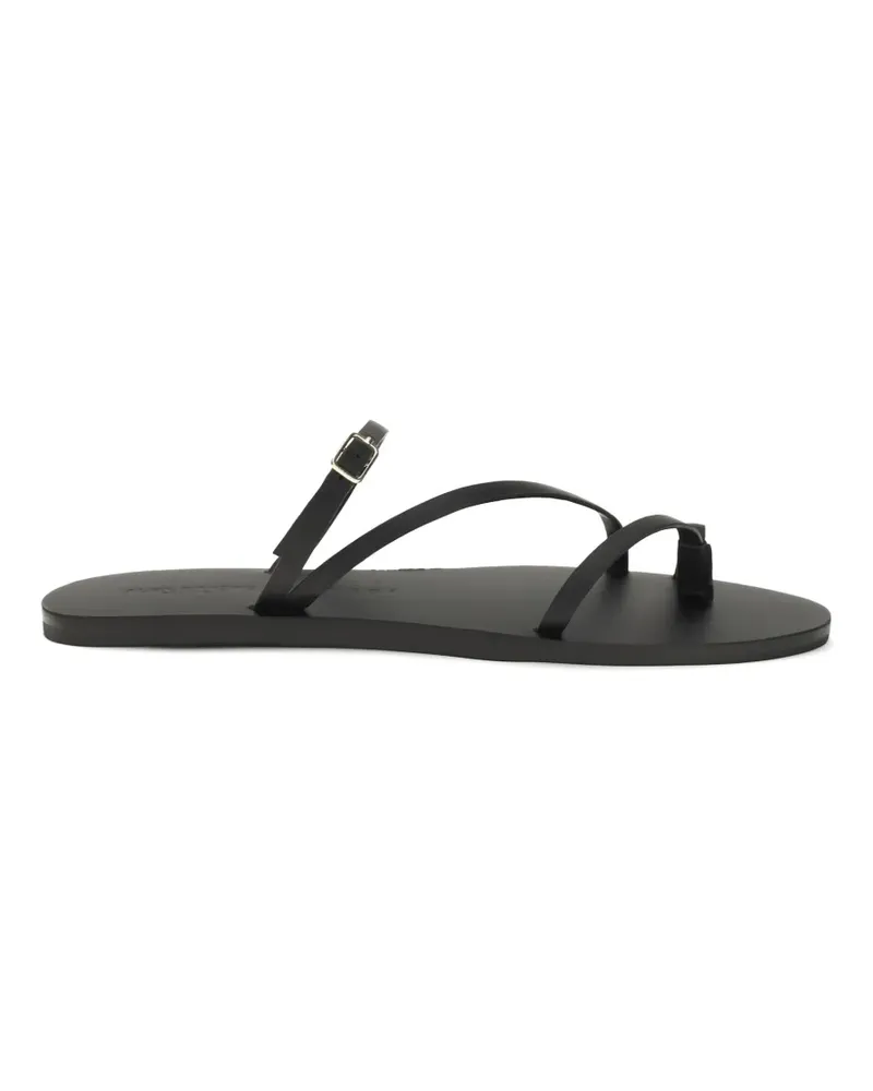 Manebí x Alex Rivière Studio Giorgia leather sandals - Schwarz Schwarz