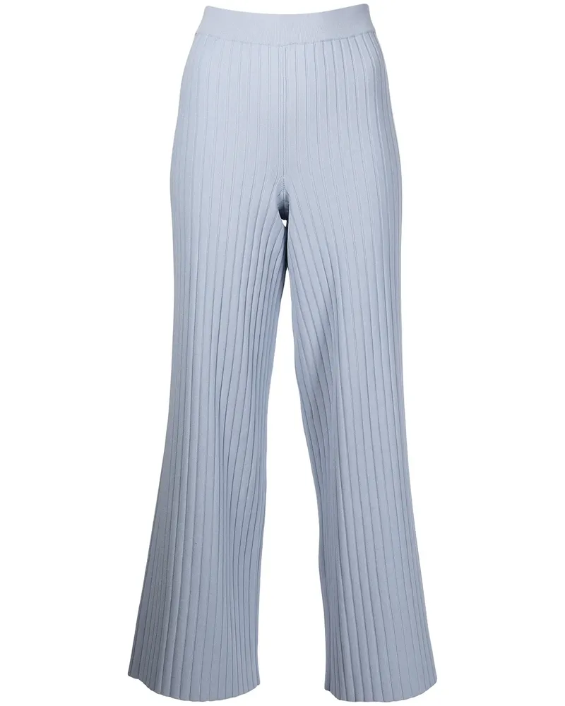 Proenza Schouler Gerippte Hose - Blau Blau
