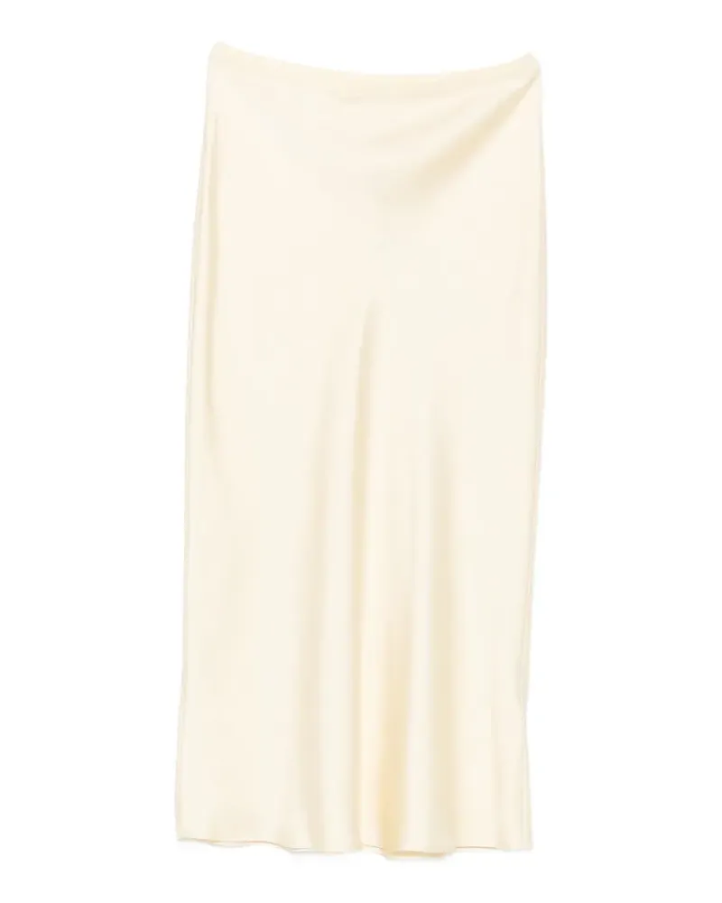 Anine Bing Bar silk midi skirt - Gelb Gelb
