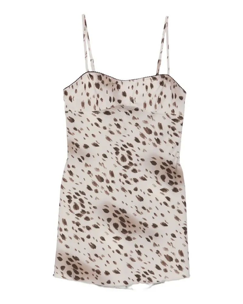 Frankies Bikinis x Jennie Scarlet mini dress - Nude Nude