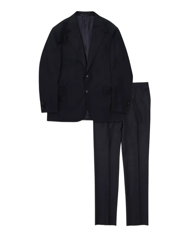 Fortela Bertolucci herringbone suit - Blau Blau