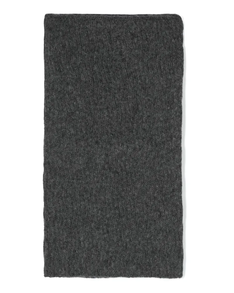 Filippa K Grob gestrickter Schal - Grau Grau