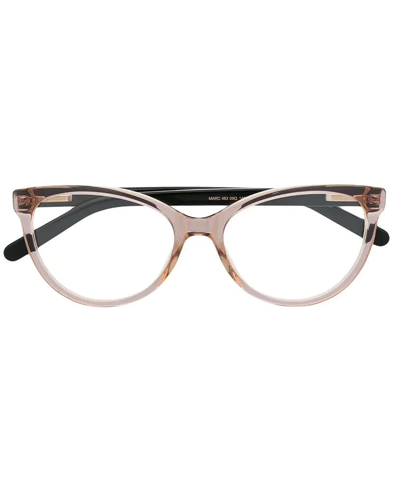 Marc Jacobs Brille mit Cat-Eye-Gestell - Nude Nude
