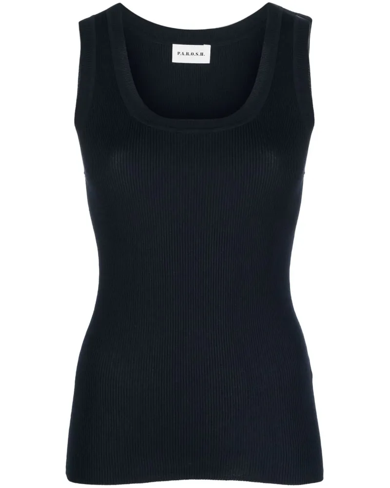 P.A.R.O.S.H. Cipria Tanktop - Blau Blau