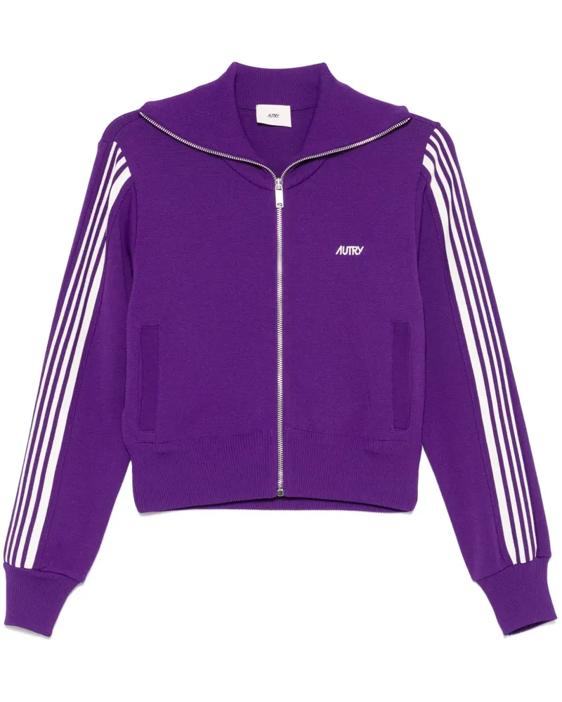 AUTRY Gestrickte Sportjacke - Violett Violett