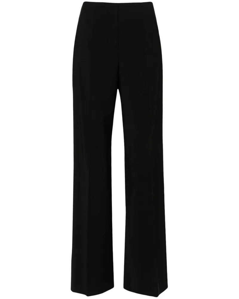 Alberta Ferretti Klassische High-Waist-Hose - Schwarz Schwarz