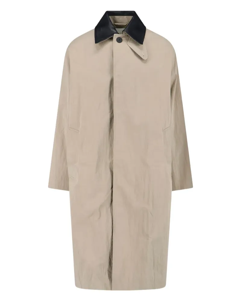Studio Nicholson Revere buttoned coat - Nude Nude