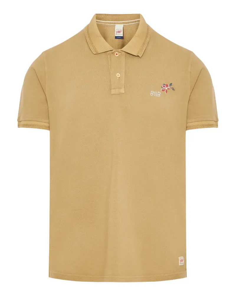 BOB short-sleeve piqué polo shirt - Nude Nude