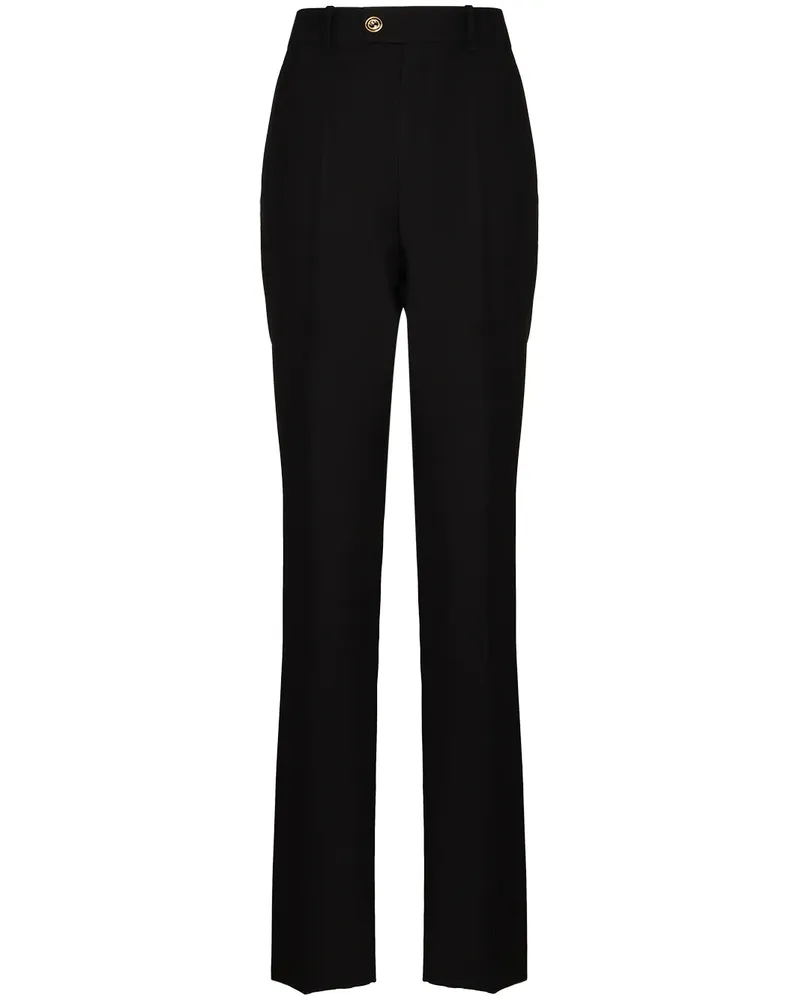 Gucci Schmale Hose - Schwarz Schwarz