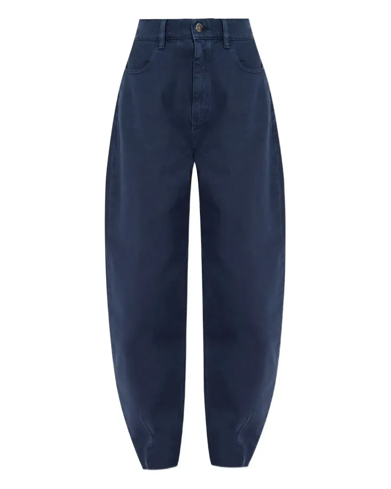 Emporio Armani Jeans mit Logo-Schild - Blau Blau