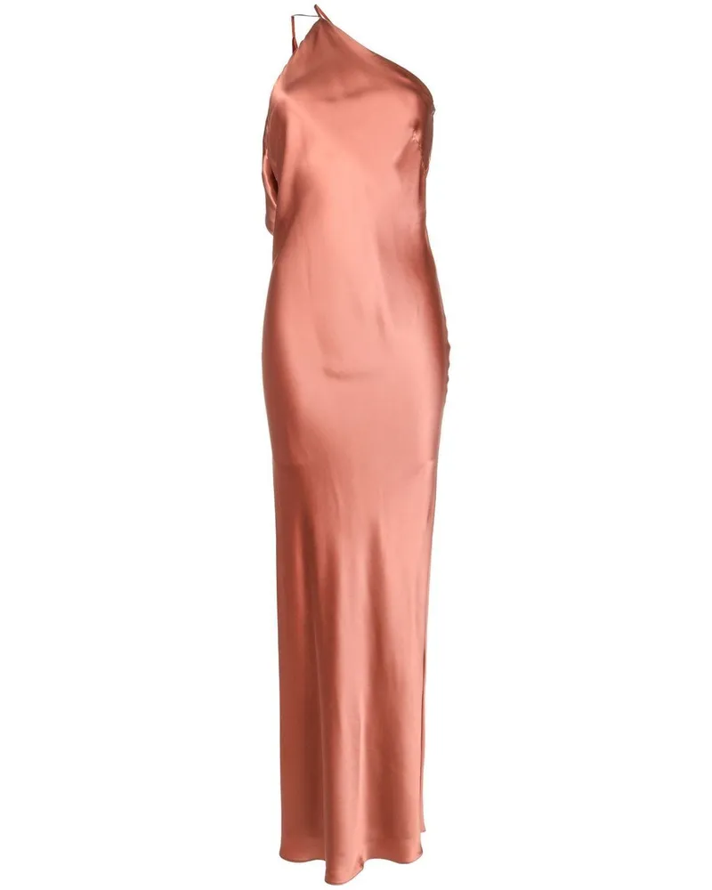 mason by michelle mason Einschultriges Midikleid - Orange Orange