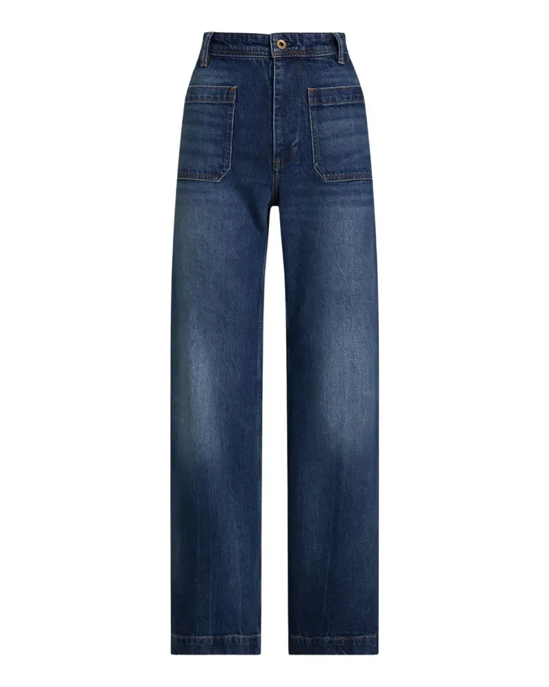 Ralph Lauren patch-pocket jeans - Blau Blau