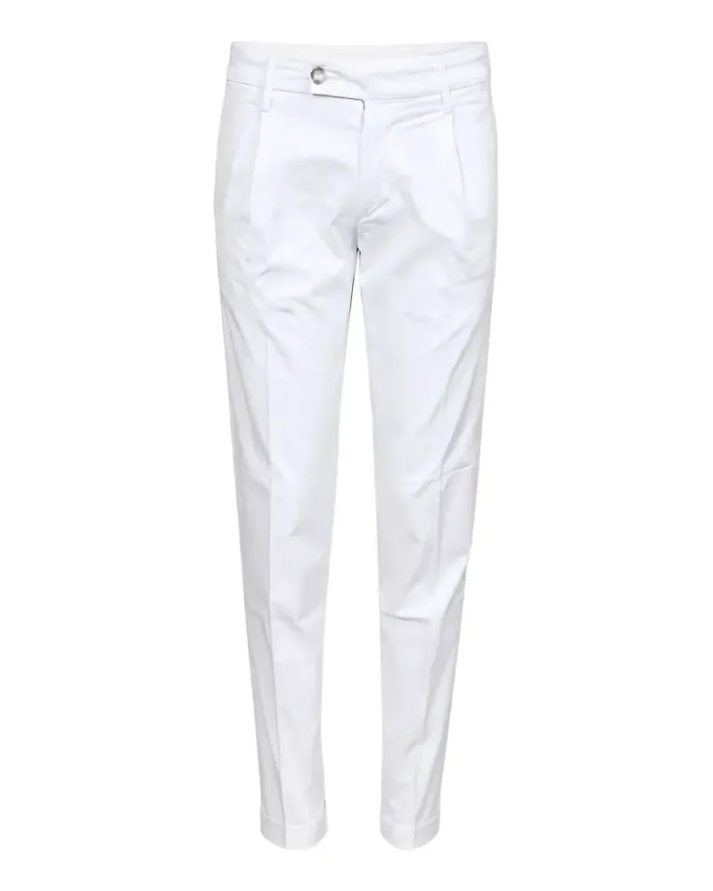Re-HasH pleated trousers - Weiß Weiß