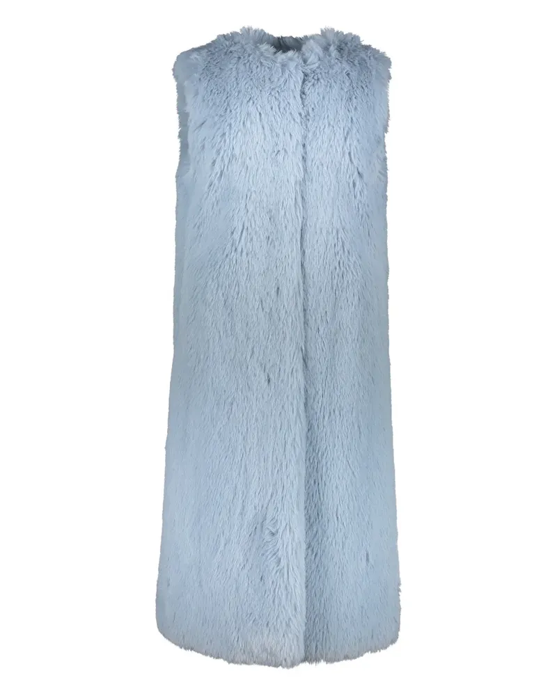 Herno faux-fur gilet - Blau Blau