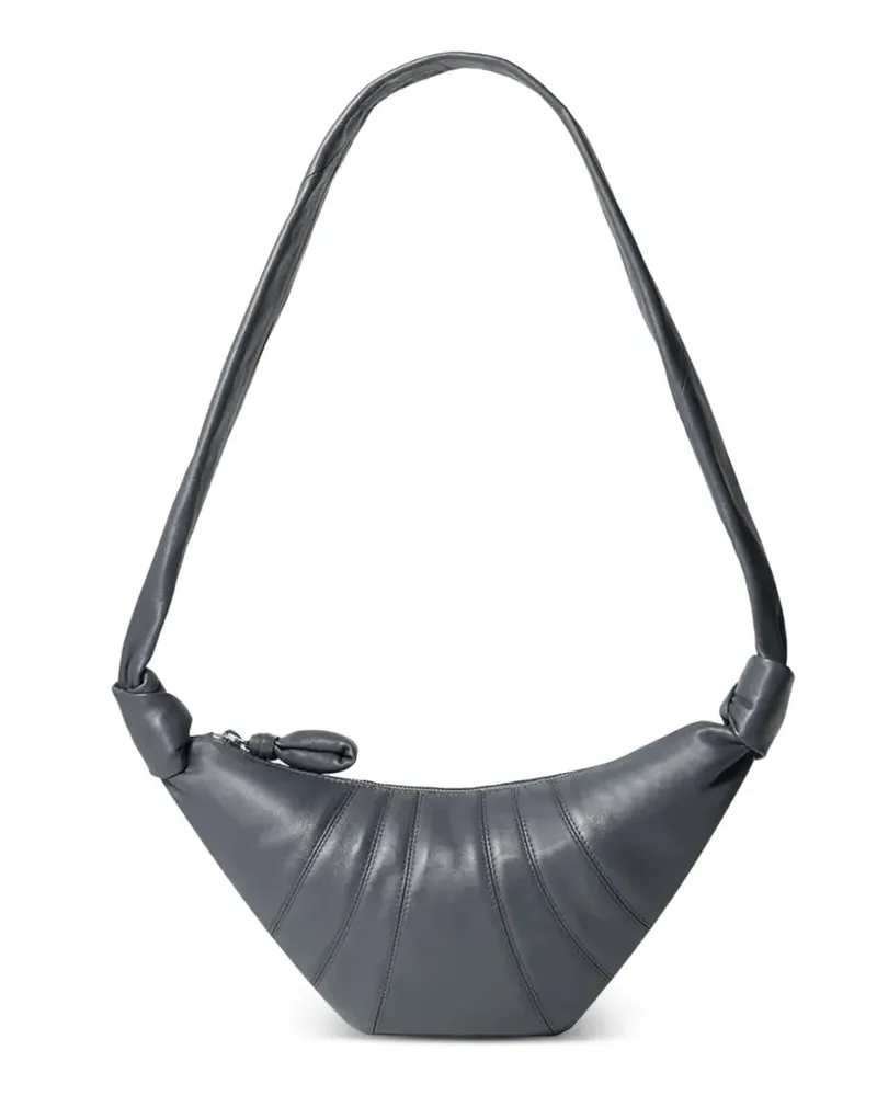 Christophe Lemaire Kleine Croissant Schultertasche - Blau Blau