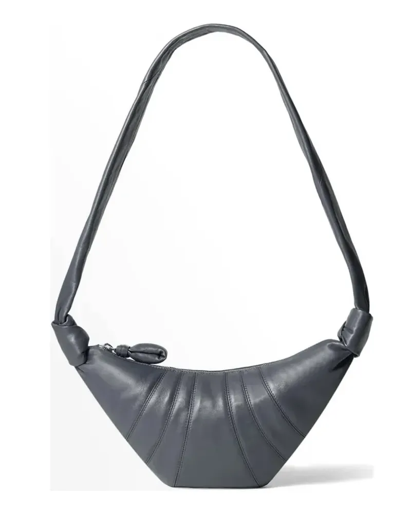 Christophe Lemaire small Croissant shoulder bag - Blau Blau