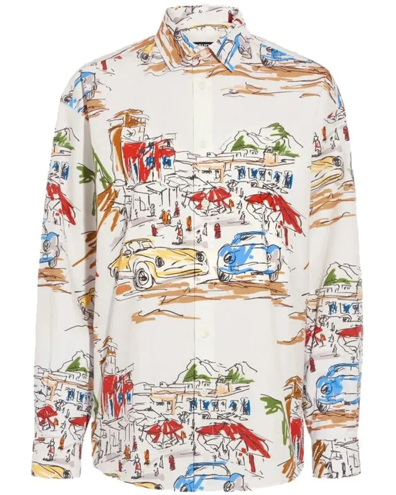 Jacquemus La chemise Simon Hemd - Weiß Weiß
