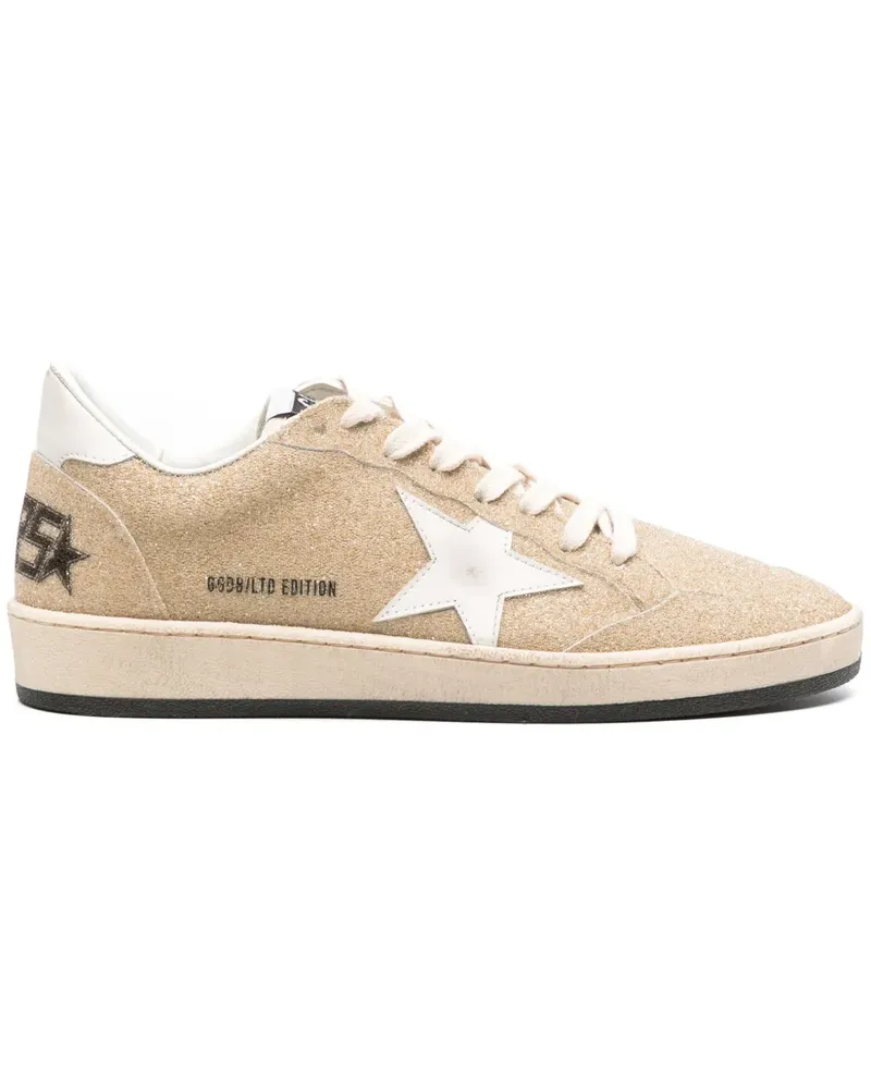 Golden Goose Ball-Star Sneakers mit Kristallen Gold