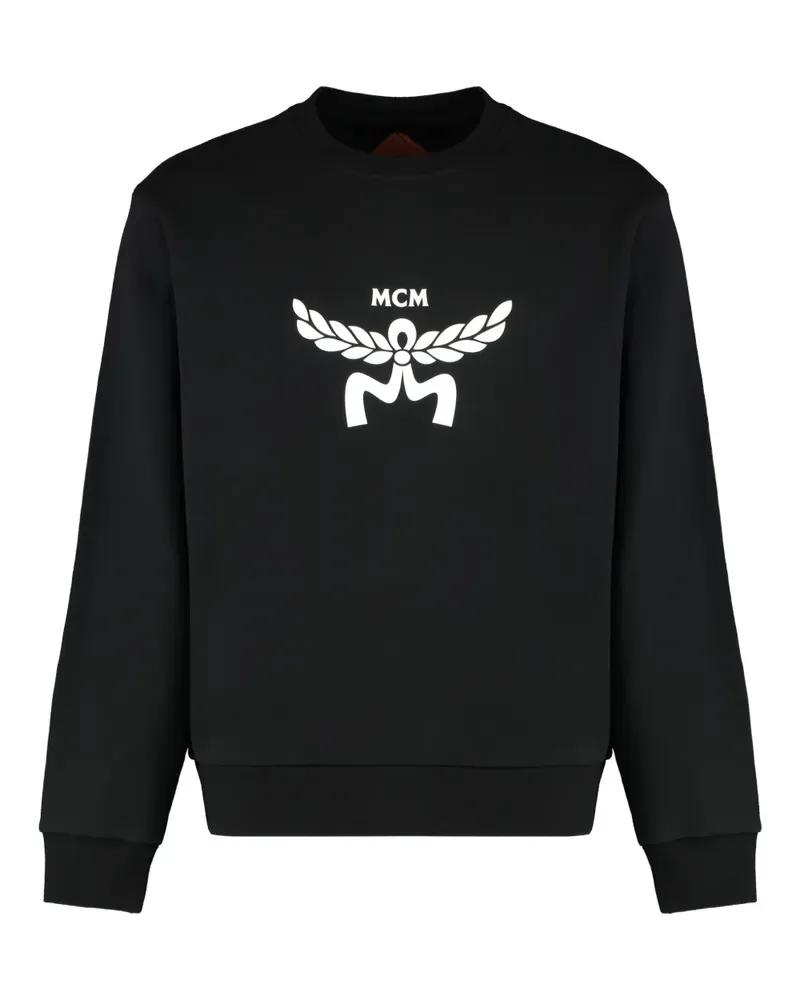 MCM Sweatshirt mit Rundhalsausschnitt - Schwarz Schwarz