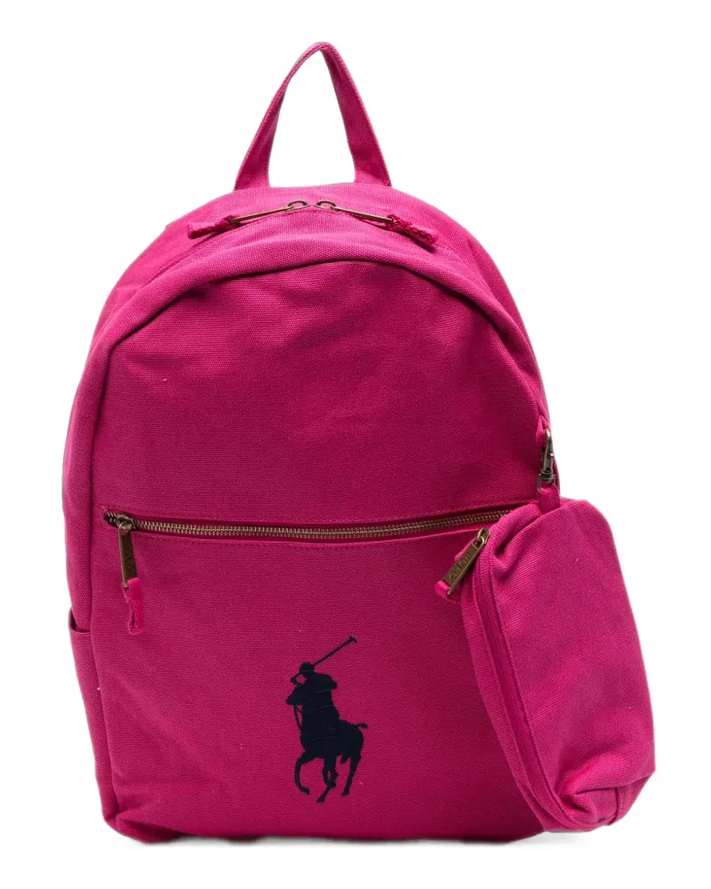 Ralph Lauren Pony-motif backpack - Rosa Rosa