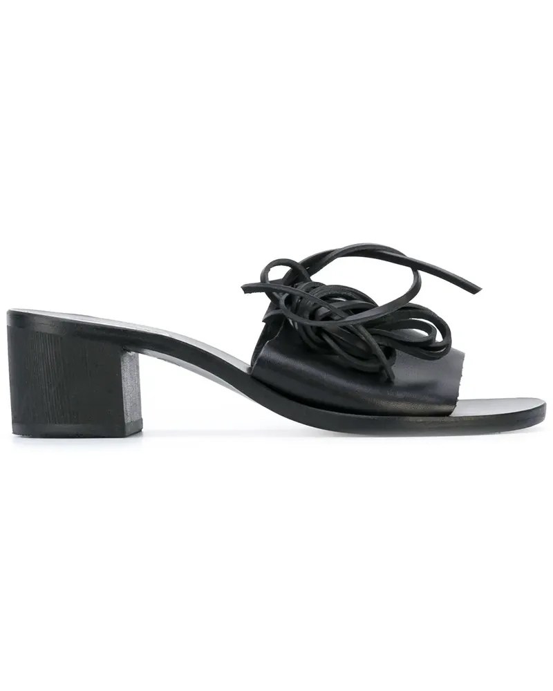 Ancient Greek Sandals Christina' Pantoletten - Schwarz Schwarz