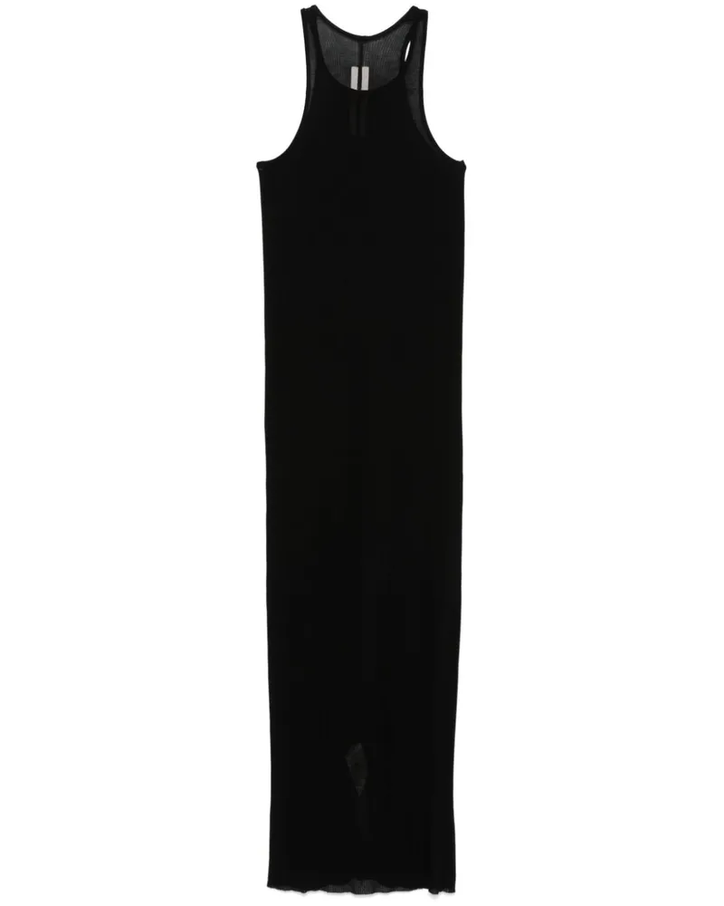 Rick Owens Klassisches Midikleid - Schwarz Schwarz