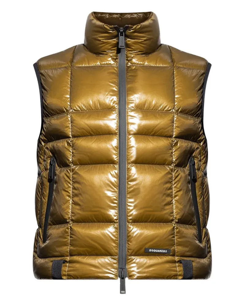 Dsquared2 Gesteppte Weste - Braun Braun