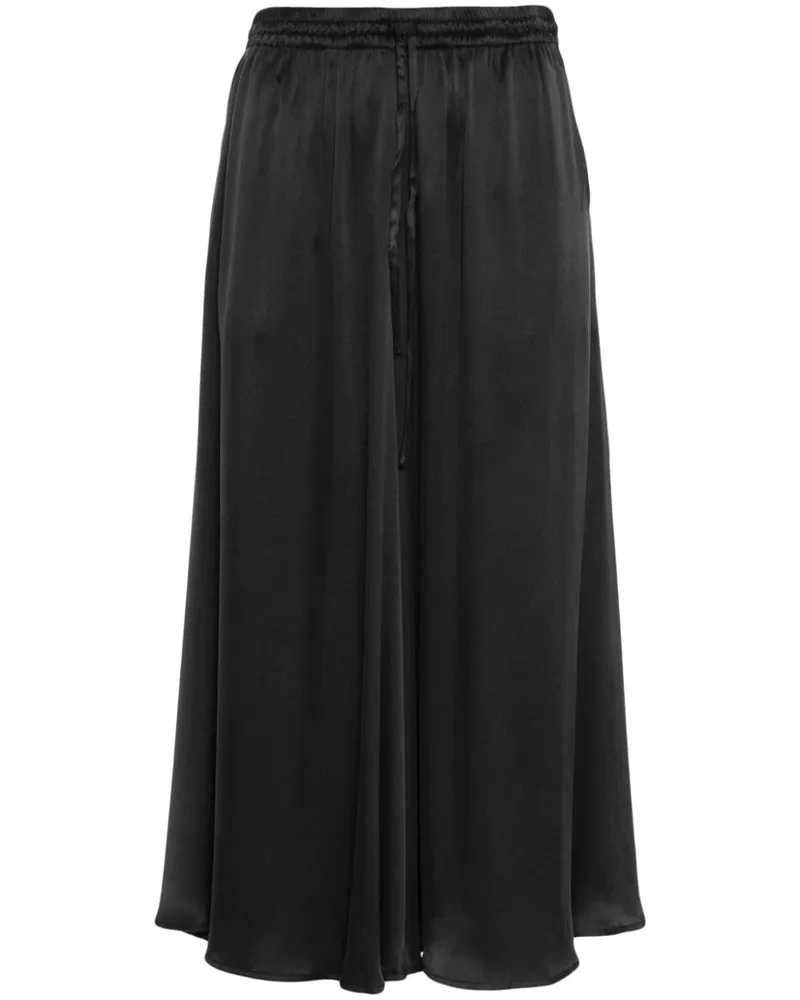 P.A.R.O.S.H. P.A.R.O H. Midirock aus Seide - Schwarz Schwarz