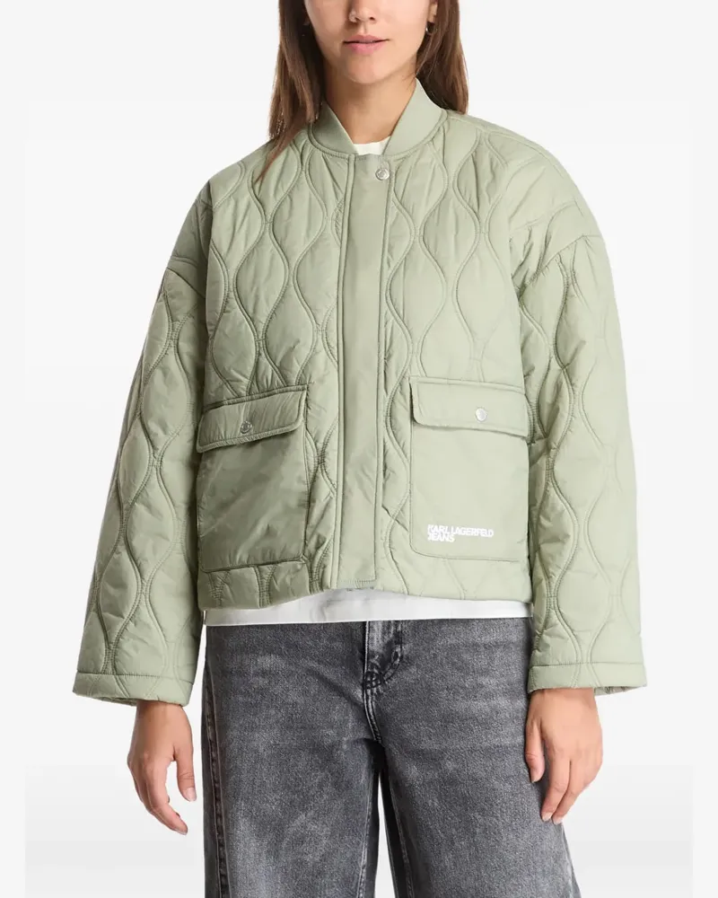 Karl Lagerfeld light quilted jacket - Grün Grün