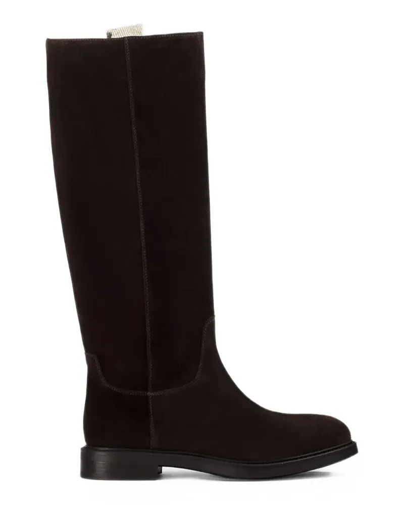 Doucal´s knee-high leather boots - Braun Braun