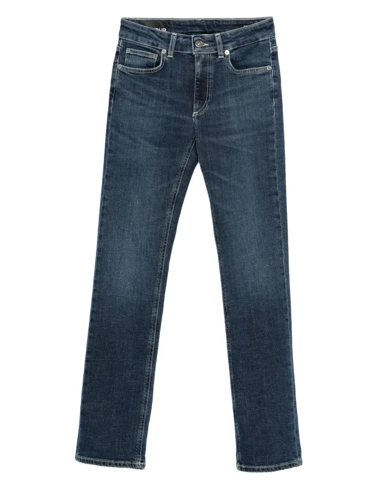 Dondup Gerade Sue Five-Pocket-Jeans - Blau Blau
