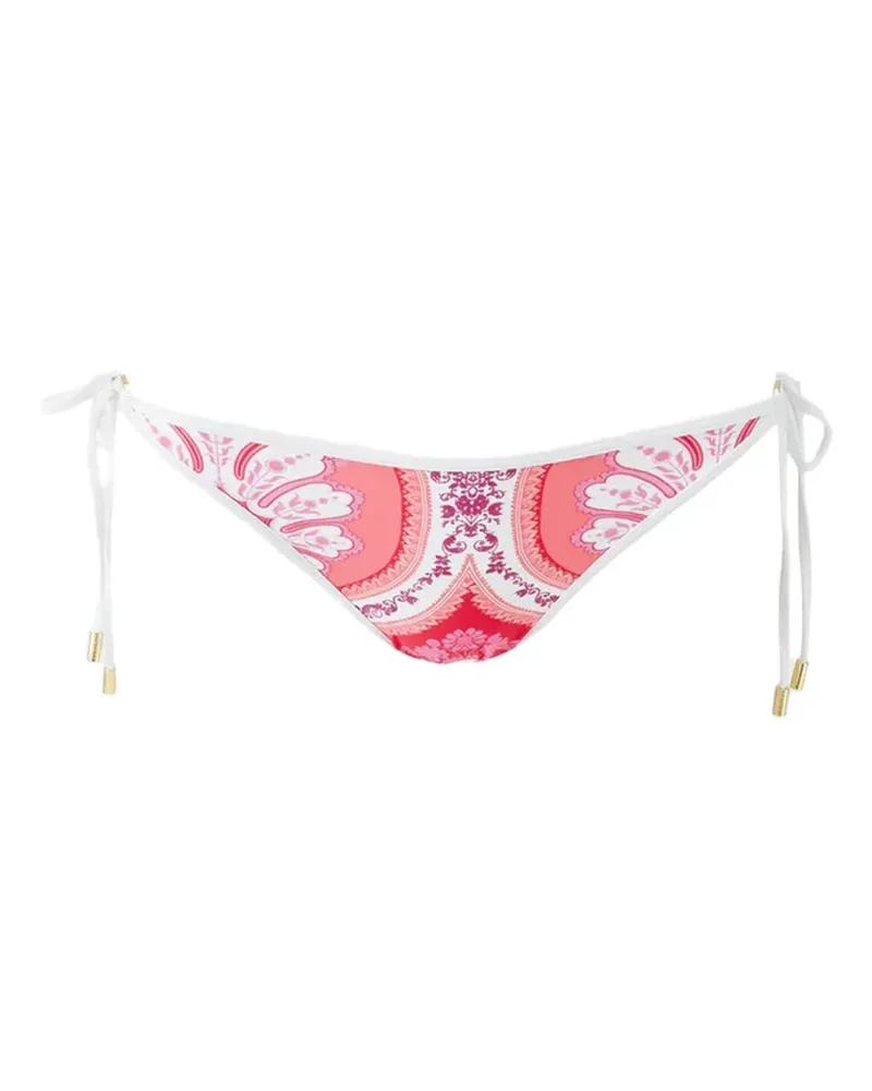 Melissa Odabash Malta Bikinihöschen mit Paisley-Print - Rosa Rosa