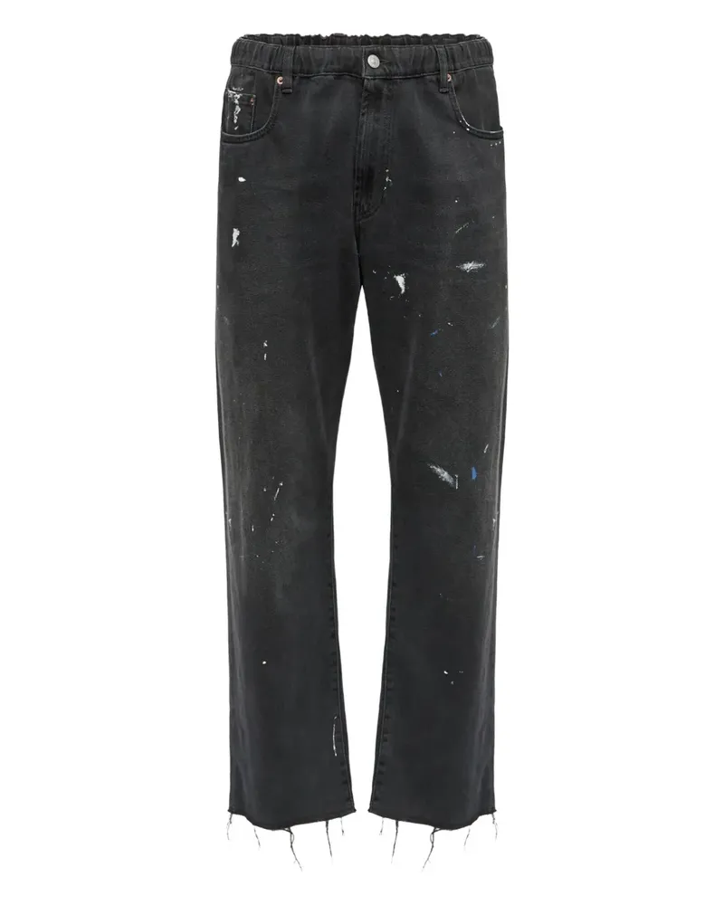 Maison Margiela Jeans in Distressed-Optik - Grau Grau