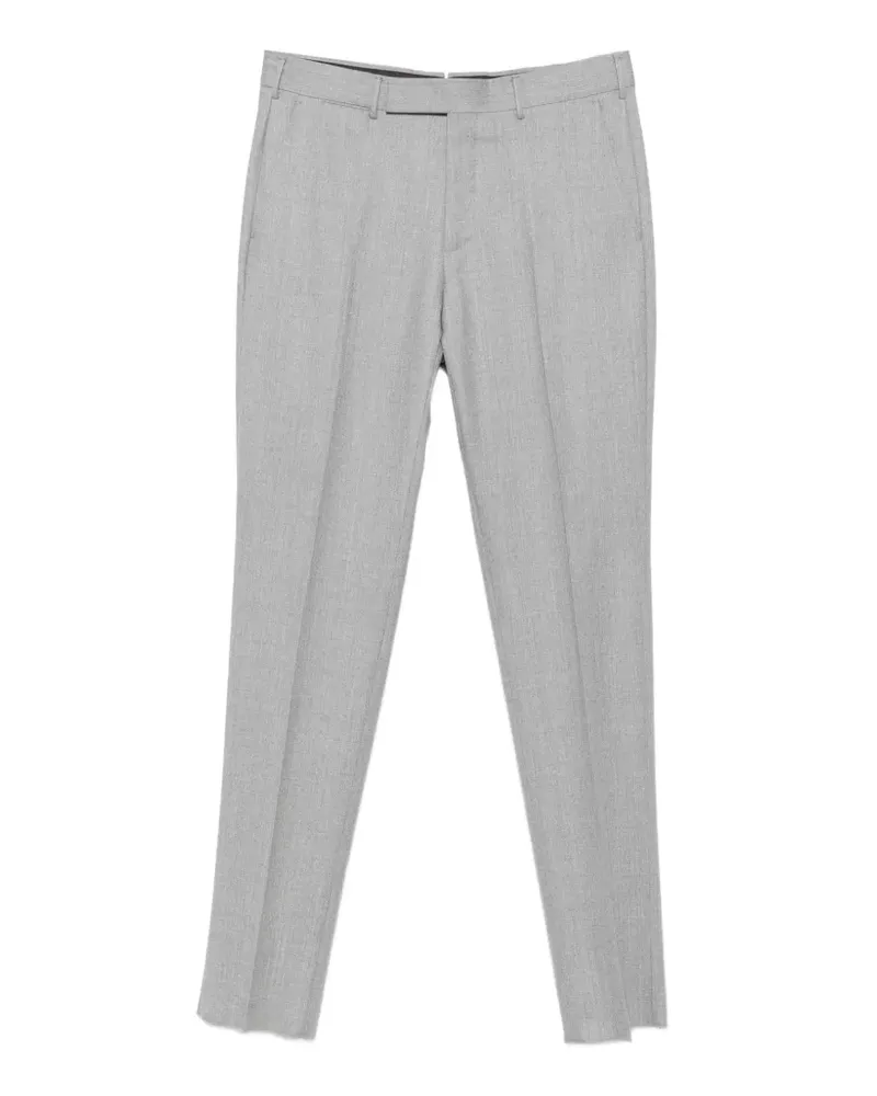 Ermenegildo Zegna Klassische Hose mit Bügelfalten - Grau Grau