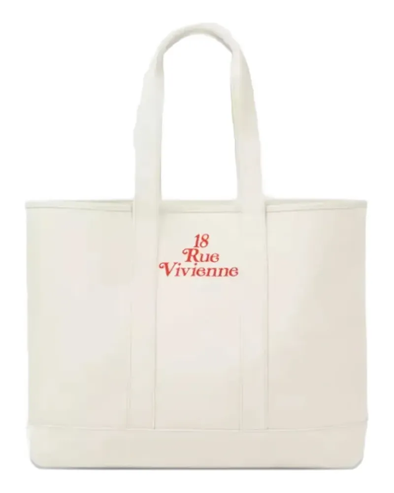 Kenzo x Verdy logo-print tote bag - Nude Nude