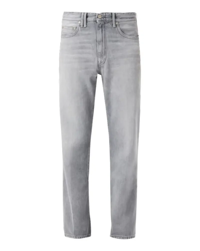 Cycle washed-effect straight-leg jeans - Grau Grau