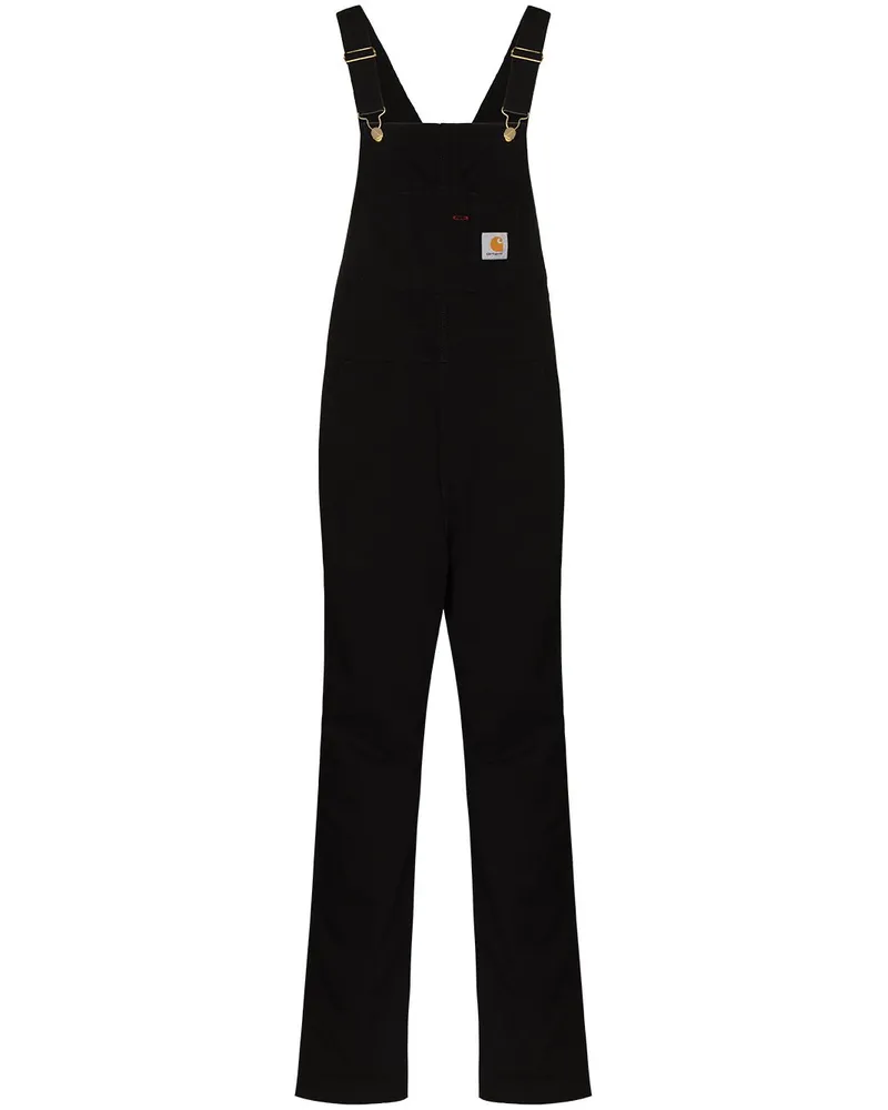 Carhartt WIP Latzhose aus Bio-Baumwolle - Schwarz Schwarz