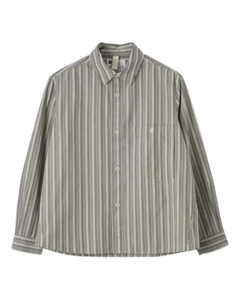 Margaret Howell Overall striped shirt - Grau Grau