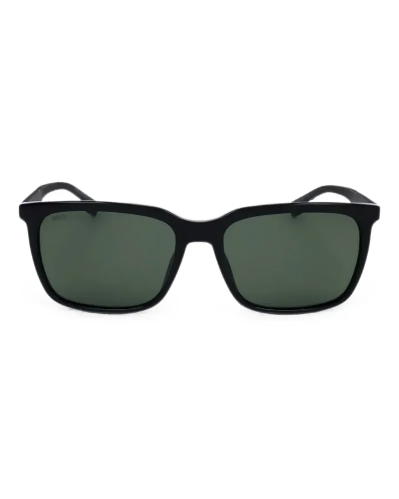 HUGO BOSS Sonnenbrille mit eckigem Gestell - Schwarz Schwarz