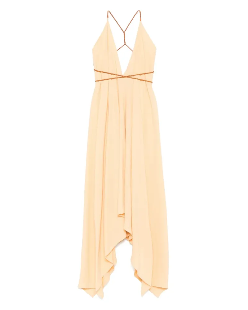 Caravana Klassisches Kleid - Gelb Gelb